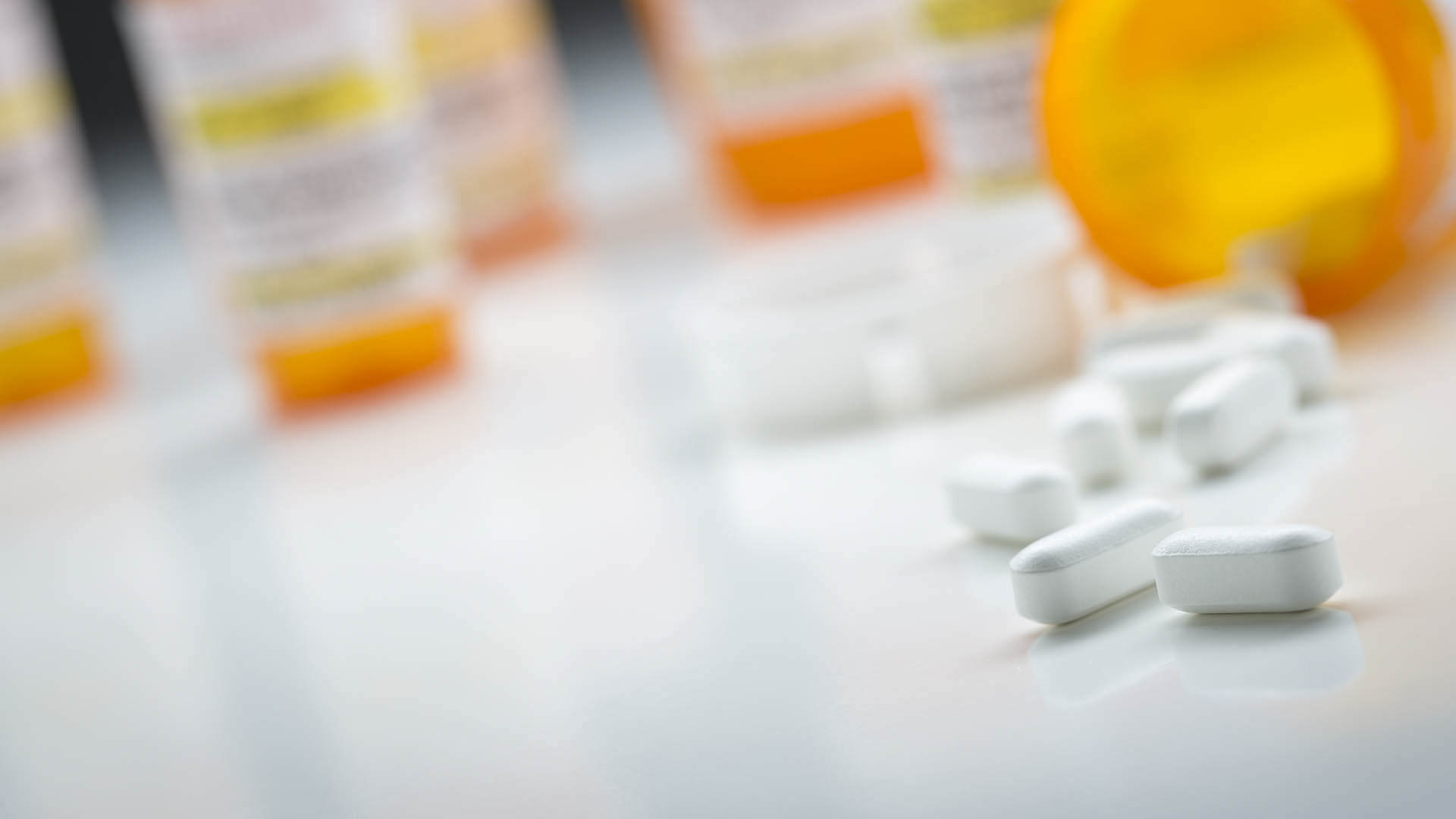 Pills and medication related to a medical malpractice case