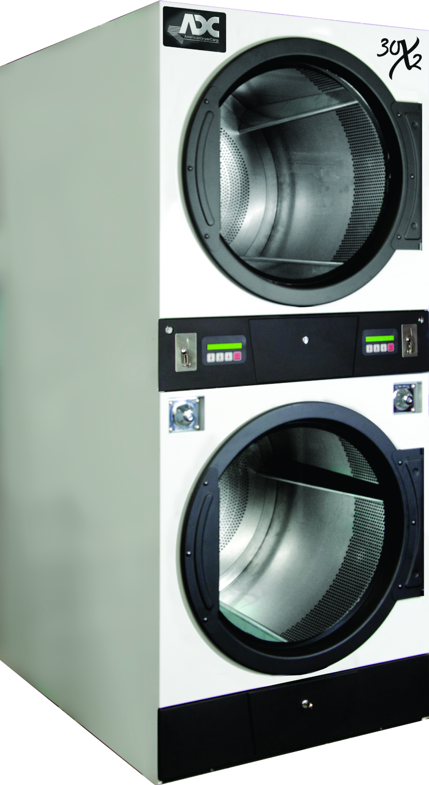 Recalled ADC Brand Commercial Dryer Model ADG-30X2 (coin-operated configuration)