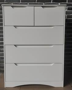 Recalled Aiho Five-Drawer Dresser (front)