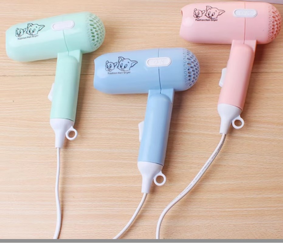 Recalled XZT hair dryers - green, blue and pink