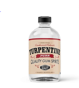 Recalled Creekwood Naturals 100% Natural Pure Gum Spirits Turpentine bottle