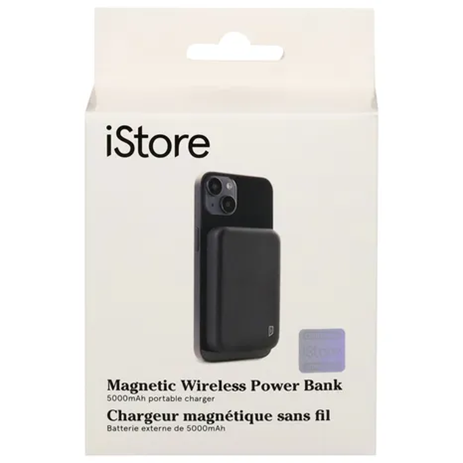 Recalled iStore Magnetic Wireless Power Bank (packaging)