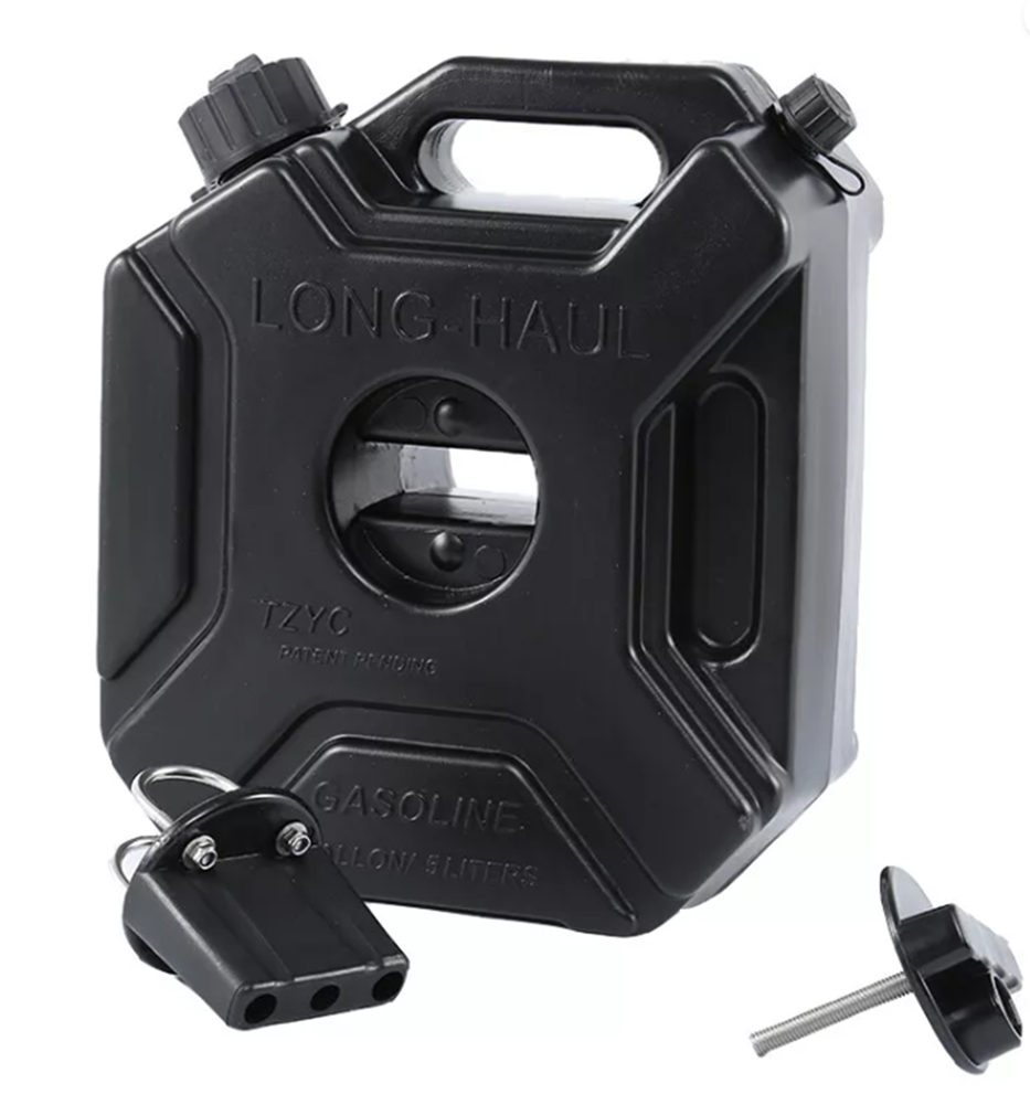 Recalled Long-Haul Portable Fuel Container with Accessories