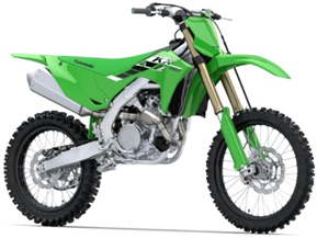 Recalled KX450 motorcycle