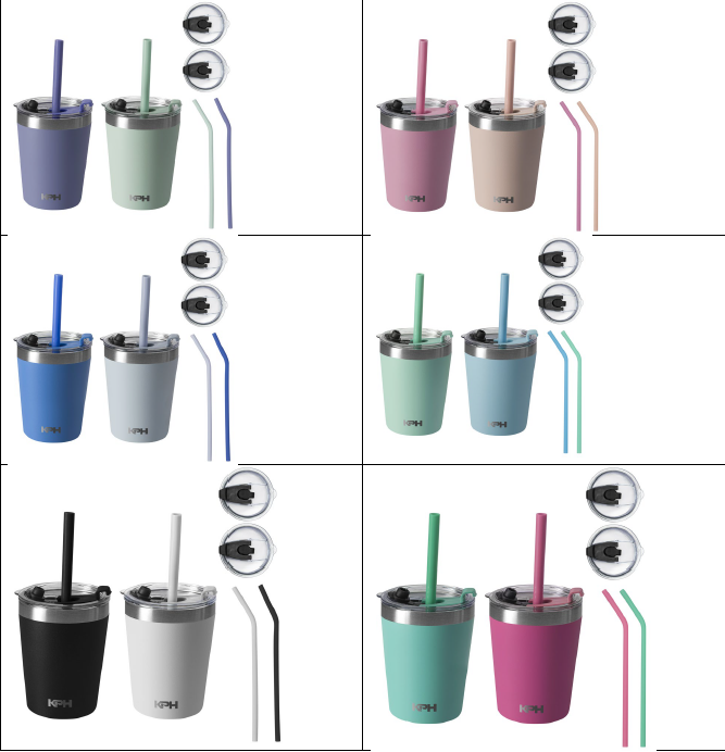 Recalled Klickpick Home Children’s cup sets - 8 oz cups