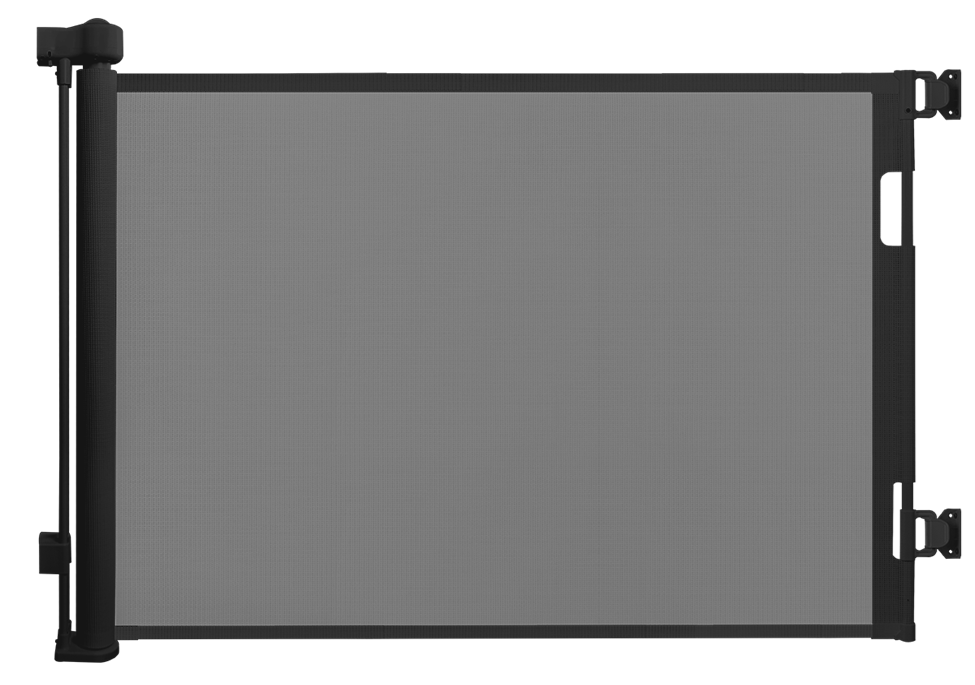 Recalled Mom Genius retractable safety gate - black