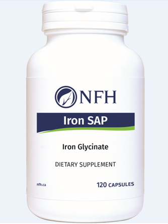 Recalled Iron SAP Iron Glycinate (120 capsules 1167U)