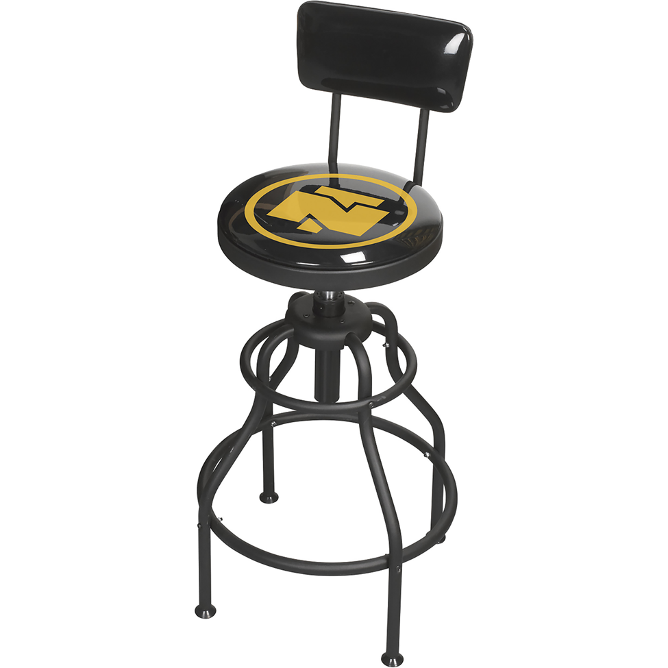 Recalled Northern Tool Adjustable Swivel Shop Stool with Backrest