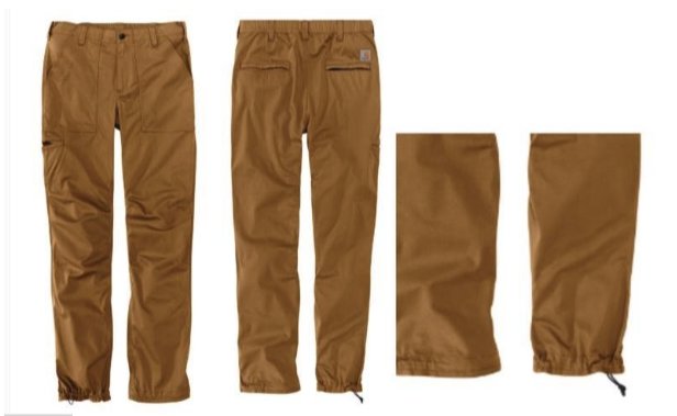 Recalled Carhartt Men’s Force Relaxed 5 Pocket Work Pants
