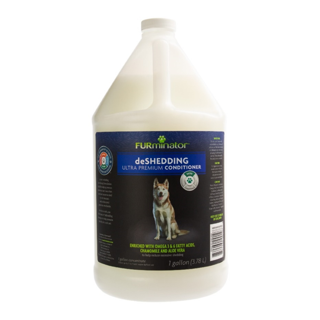 Recalled FURminator deShedding Ultra Premium Dog Conditioner (1 Gallon) – Sold with and without pump
