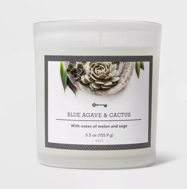 Recalled 5.5 ounce 1-Wick Jar ThresholdTM Candle