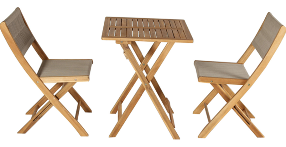 Foldable Bistro Set Chairs