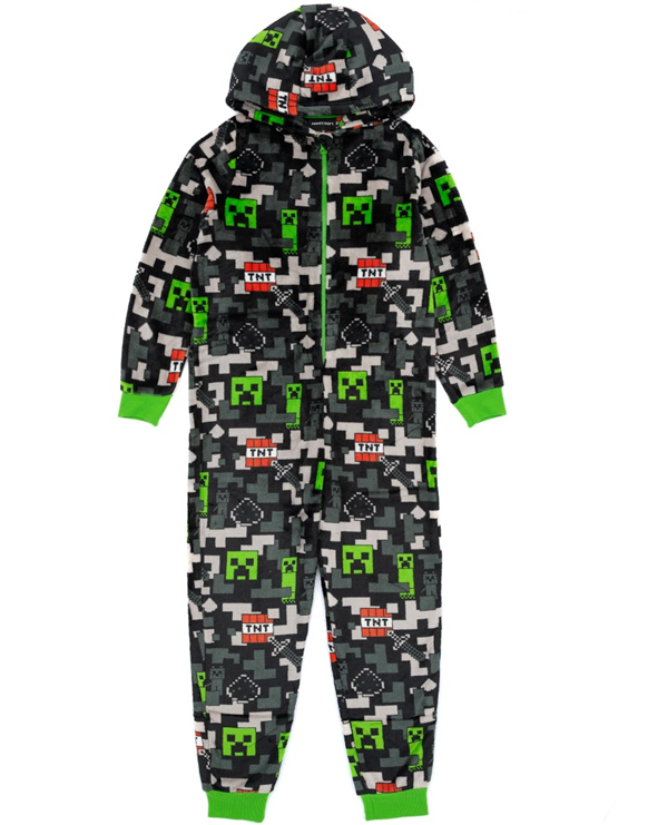 Vanilla Underground “Minecraft TNT” One-Piece Pajamas