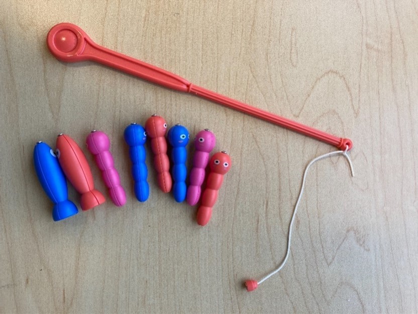 Recalled Multifunctional Puzzle Crab Toy Fishing Hook and Magnetic Pieces