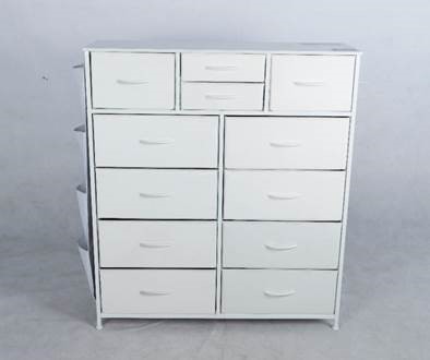 Recalled YaFiti 12-Drawer White Dresser (front view)